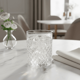 Diamond Cut Clear Acrylic Tumbler Glass - Elegant Crystal Pattern Drinkware for Home & Events 300ml - Al Kabayel Discount CentreDiamond Cut Clear Acrylic Tumbler Glass - Elegant Crystal Pattern Drinkware for Home & Events 300mlTumblersAKDCAl Kabayel Discount Centre