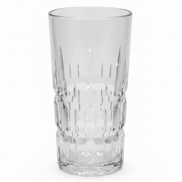 Diamond Cut Clear Acrylic Tumbler Glass - Premium Crystal Style Design Durable Drinkware for Everyday Use 350ml - Al Kabayel Discount CentreDiamond Cut Clear Acrylic Tumbler Glass - Premium Crystal Style Design Durable Drinkware for Everyday Use 350mlTumblersAKDCAl Kabayel Discount Centre