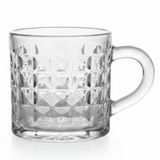 Diamond Cut Crystal Glass Mug — 200ml | Elegant Geometric Glassware - Al Kabayel Discount CentreDiamond Cut Crystal Glass Mug — 200ml | Elegant Geometric GlasswareMugsAKDCAl Kabayel Discount Centre