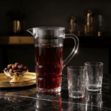 Diamond Cut Luxury Clear Acrylic Beverage Jug with Elegant Crystal Style Finish – 1.8 Litre - Al Kabayel Discount CentreDiamond Cut Luxury Clear Acrylic Beverage Jug with Elegant Crystal Style Finish – 1.8 LitreJugsAKDCAl Kabayel Discount Centre