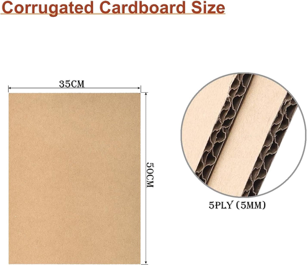 Diamond Design 5 Ply Cardboard Sheet 50cm*35cm, 5mm Thickness, Brown - Al Kabayel Discount CentreDiamond Design 5 Ply Cardboard Sheet 50cm*35cm, 5mm Thickness, BrownCraft SuppliesDIAMOND DESCIGNAl Kabayel Discount Centre