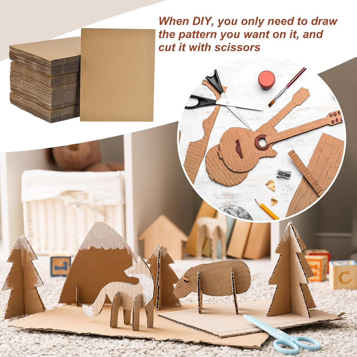 Diamond Design 5 Ply Cardboard Sheet 50cm*35cm, 5mm Thickness, Brown - Al Kabayel Discount CentreDiamond Design 5 Ply Cardboard Sheet 50cm*35cm, 5mm Thickness, BrownCraft SuppliesDIAMOND DESCIGNAl Kabayel Discount Centre