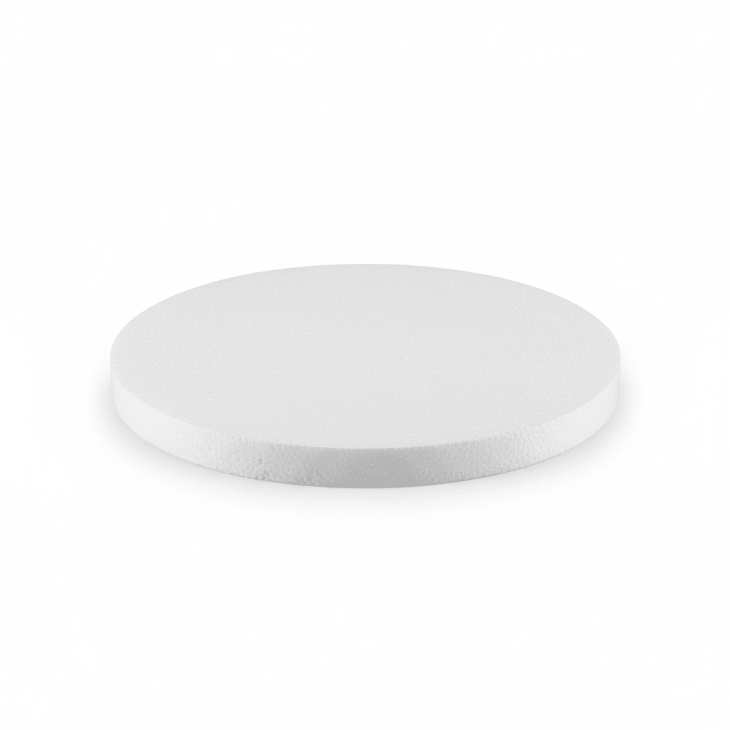 Diamond Design Round Craft Foam Sheet 25cm Diameter, 2cm Thickness, White - Al Kabayel Discount CentreDiamond Design Round Craft Foam Sheet 25cm Diameter, 2cm Thickness, WhiteCraft SuppliesDIAMOND DESCIGNAl Kabayel Discount Centre