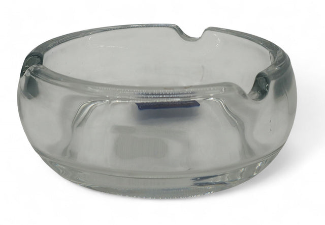 DIAMONDS Plain Round Glass Ashtray with Polished Golden Border – Elegant & Durable Clear Glass Smoking Accessory – 12×5 cm - Al Kabayel Discount CentreDIAMONDS Plain Round Glass Ashtray with Polished Golden Border – Elegant & Durable Clear Glass Smoking Accessory – 12×5 cmHome Décor AccentsDIAMONDSAl Kabayel Discount Centre