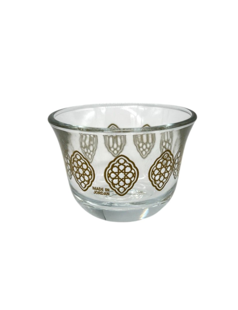 DIMLAJ Glass Cawa Cup 6pcs 90ml, Printed Golden Design - Al Kabayel Discount CentreDIMLAJ Glass Cawa Cup 6pcs 90ml, Printed Golden DesignTea CupsDIMLAJAl Kabayel Discount Centre