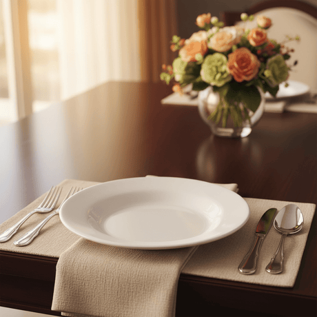 Dine White Melamine Dinner Plate – 10 Inch - Al Kabayel Discount CentreDine White Melamine Dinner Plate – 10 InchPlatesDINEAl Kabayel Discount Centre