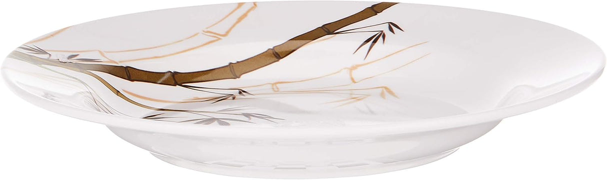 Dinewell Melamine Green Bamboo Round Soup Plate - 23CM - White - Al Kabayel Discount CentreDinewell Melamine Green Bamboo Round Soup Plate - 23CM - WhitePlatesDINEWELLAl Kabayel Discount Centre