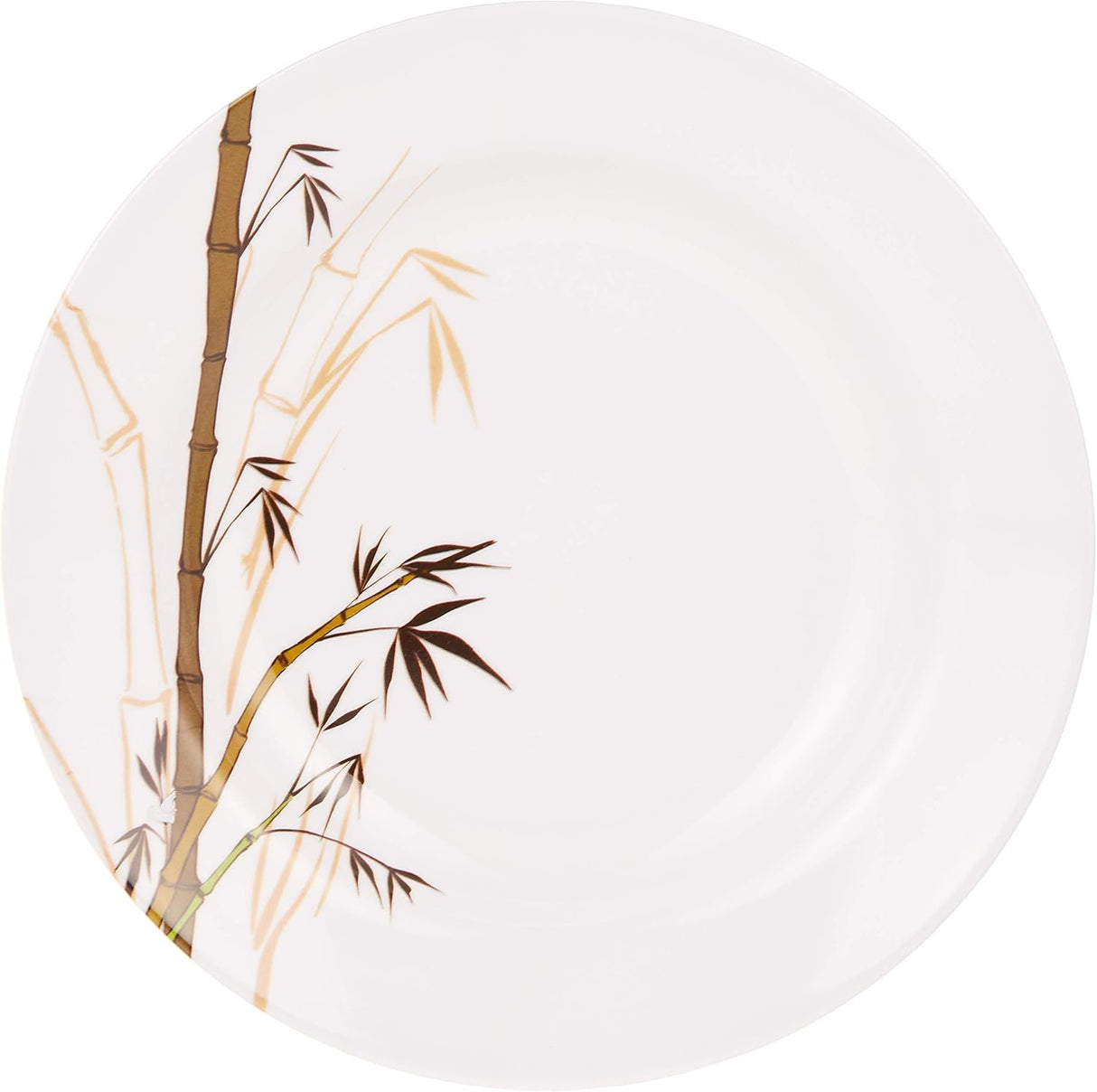 Dinewell Melamine Green Bamboo Round Soup Plate - 23CM - White - Al Kabayel Discount CentreDinewell Melamine Green Bamboo Round Soup Plate - 23CM - WhitePlatesDINEWELLAl Kabayel Discount Centre