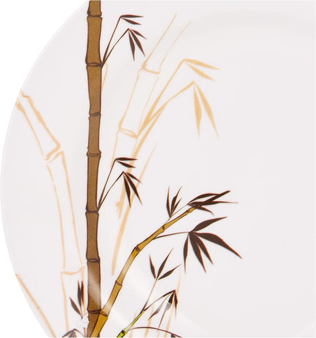 Dinewell Melamine Green Bamboo Round Soup Plate - 23CM - White - Al Kabayel Discount CentreDinewell Melamine Green Bamboo Round Soup Plate - 23CM - WhitePlatesDINEWELLAl Kabayel Discount Centre