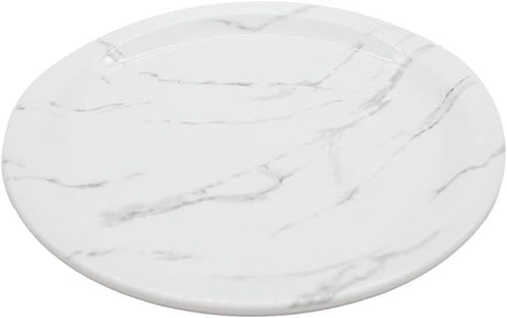 Dinewell Melamine Round Dinner Plate - 27CM - White&Grey - Al Kabayel Discount CentreDinewell Melamine Round Dinner Plate - 27CM - White&GreyPlatesDINEWELLAl Kabayel Discount Centre