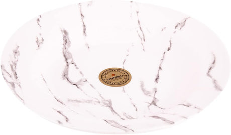 Dinewell Melamine Round Serving Soup Plate - 23CM - White&Grey - Al Kabayel Discount CentreDinewell Melamine Round Serving Soup Plate - 23CM - White&GreyPlatesDINEWELLAl Kabayel Discount Centre