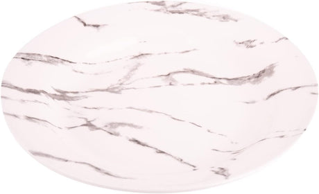 Dinewell Melamine Round Soup Serving Plate - 27CM - White&Grey - Al Kabayel Discount CentreDinewell Melamine Round Soup Serving Plate - 27CM - White&GreyPlatesDINEWELLAl Kabayel Discount Centre
