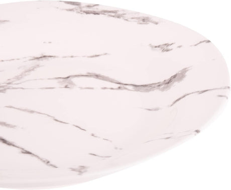 Dinewell Melamine Round Soup Serving Plate - 27CM - White&Grey - Al Kabayel Discount CentreDinewell Melamine Round Soup Serving Plate - 27CM - White&GreyPlatesDINEWELLAl Kabayel Discount Centre