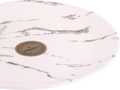 Dinewell Melamine Side Serving Round Plate - 19CM - White&Grey - Al Kabayel Discount CentreDinewell Melamine Side Serving Round Plate - 19CM - White&GreyPlatesDINEWELLAl Kabayel Discount Centre