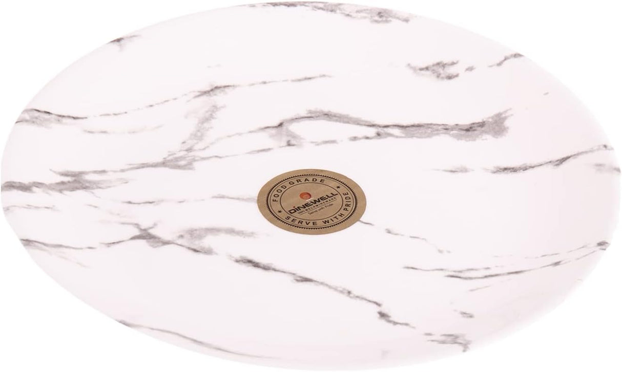 Dinewell Melamine Side Serving Round Plate - 19CM - White&Grey - Al Kabayel Discount CentreDinewell Melamine Side Serving Round Plate - 19CM - White&GreyPlatesDINEWELLAl Kabayel Discount Centre
