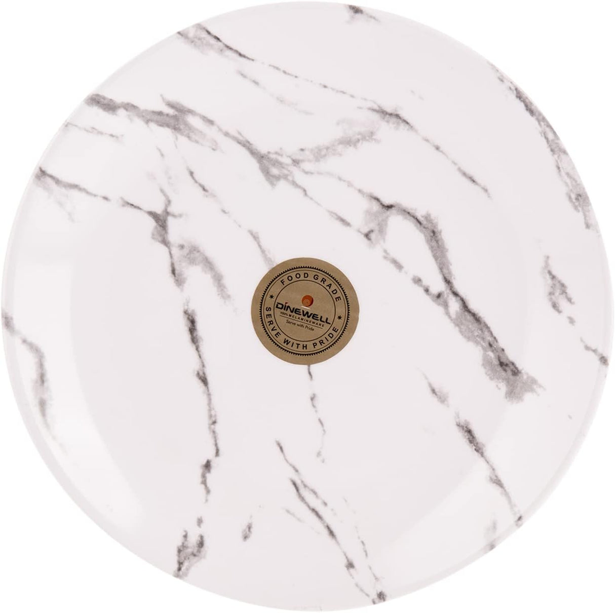 Dinewell Melamine Side Serving Round Plate - 19CM - White&Grey - Al Kabayel Discount CentreDinewell Melamine Side Serving Round Plate - 19CM - White&GreyPlatesDINEWELLAl Kabayel Discount Centre
