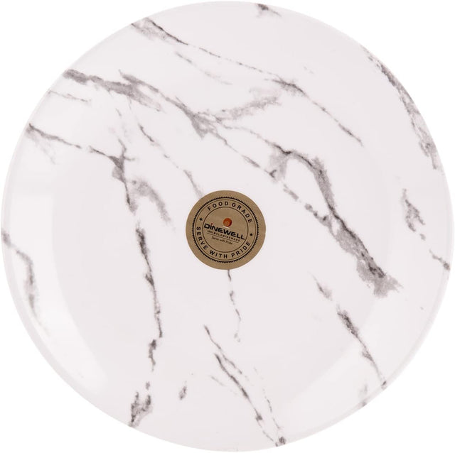 Dinewell Melamine Side Serving Round Plate - 19CM - White&Grey - Al Kabayel Discount CentreDinewell Melamine Side Serving Round Plate - 19CM - White&GreyPlatesDINEWELLAl Kabayel Discount Centre