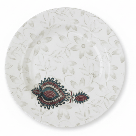 Dinewell White Melamine Side Plate 9 Inch | Elegant Floral Design - Al Kabayel Discount CentreDinewell White Melamine Side Plate 9 Inch | Elegant Floral DesignPlatesDINEWELLAl Kabayel Discount Centre