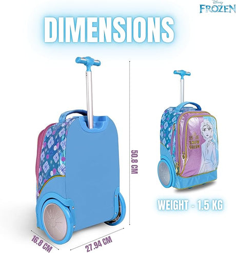 Disney Frozen Premium 3 - in - 1 School Set, Includes 20" Trolley with Big Wheels, Lunch Bag, Pencil Case - Al Kabayel Discount CentreDisney Frozen Premium 3 - in - 1 School Set, Includes 20" Trolley with Big Wheels, Lunch Bag, Pencil CaseSchool BagsDisneyAl Kabayel Discount Centre