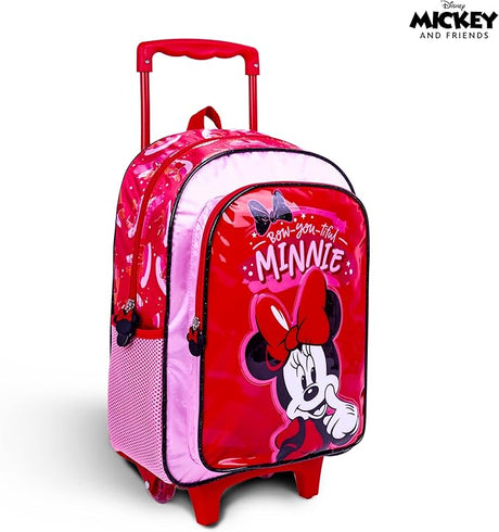 Disney Mickey and Friends - Minnie Mouse 3 - in - 1 School Set, Include 16" Trolley Bag, Lunch Bag, Pencil Case - Al Kabayel Discount CentreDisney Mickey and Friends - Minnie Mouse 3 - in - 1 School Set, Include 16" Trolley Bag, Lunch Bag, Pencil CaseSchool BagsDISNEYAl Kabayel Discount Centre
