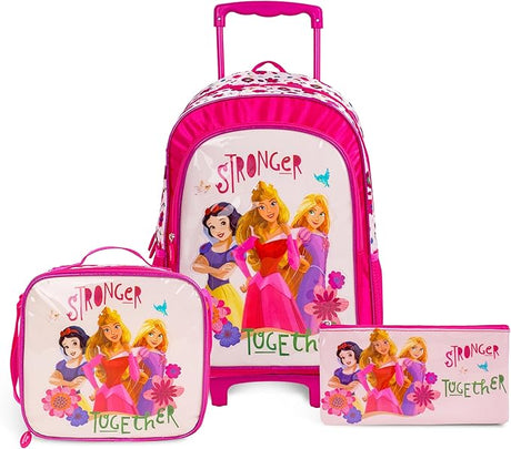 Disney Princess 3 - in - 1 School Set, Includes 18" Trolley Bag, Lunch Bag, Pencil Case - Al Kabayel Discount CentreDisney Princess 3 - in - 1 School Set, Includes 18" Trolley Bag, Lunch Bag, Pencil CaseSchool BagsDisneyAl Kabayel Discount Centre