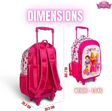 Disney Princess 3 - in - 1 School Set, Includes 18" Trolley Bag, Lunch Bag, Pencil Case - Al Kabayel Discount CentreDisney Princess 3 - in - 1 School Set, Includes 18" Trolley Bag, Lunch Bag, Pencil CaseSchool BagsDisneyAl Kabayel Discount Centre