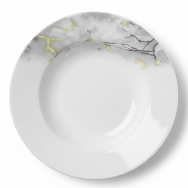 Diva Pearl White Opalware Deep Soup Plate with Grey Design – 25 cm - Al Kabayel Discount CentreDiva Pearl White Opalware Deep Soup Plate with Grey Design – 25 cmPlatesDIVAAl Kabayel Discount Centre