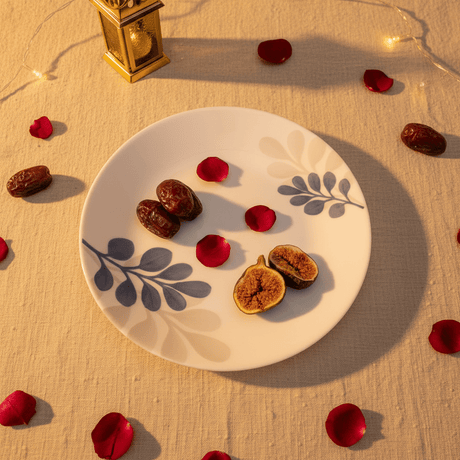 Diva Pearl White Opalware Dessert Plate with Decorative Leaf Design – 19 cm - Al Kabayel Discount CentreDiva Pearl White Opalware Dessert Plate with Decorative Leaf Design – 19 cmPlatesDIVAAl Kabayel Discount Centre