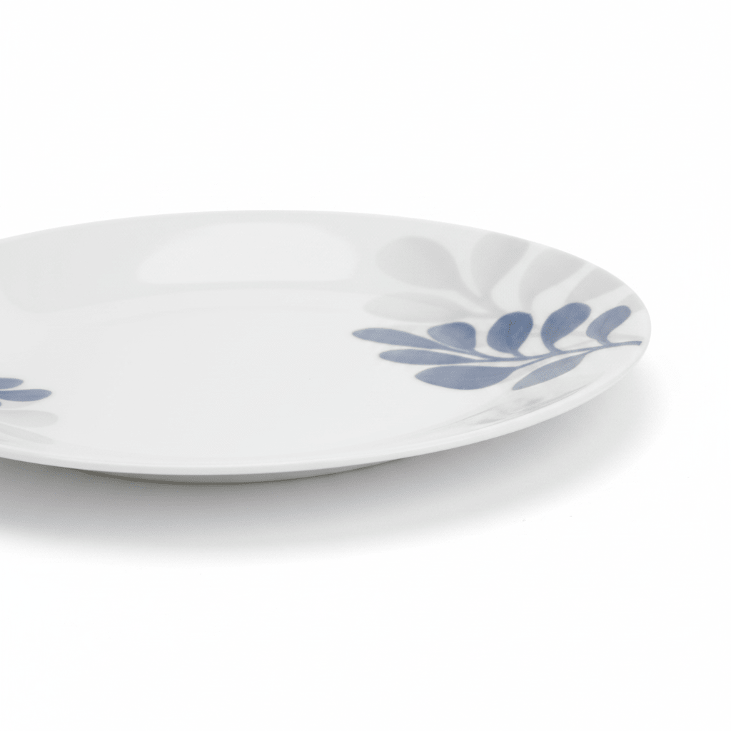 Diva Pearl White Opalware Dessert Plate with Decorative Leaf Design – 19 cm - Al Kabayel Discount CentreDiva Pearl White Opalware Dessert Plate with Decorative Leaf Design – 19 cmPlatesDIVAAl Kabayel Discount Centre
