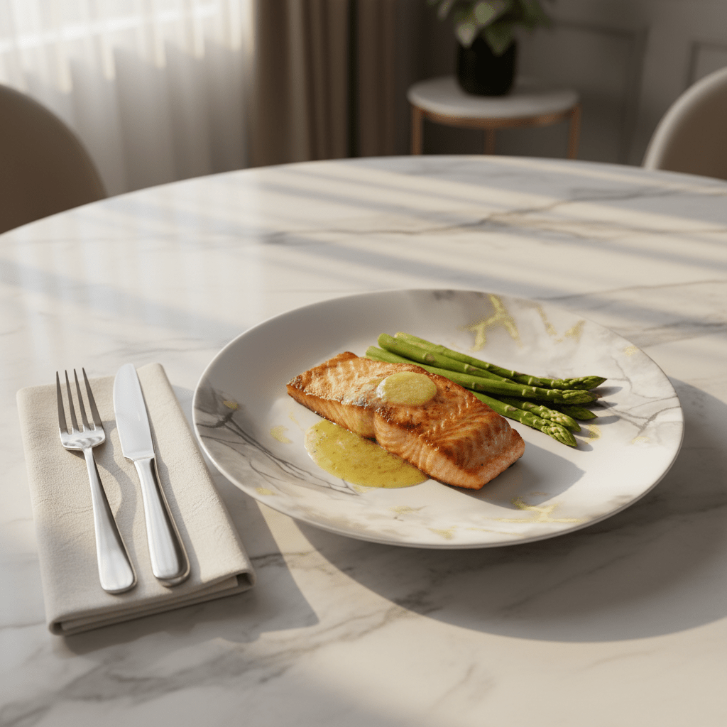 Diva Pearl White Opalware Dinner Plate with Contemporary Grey Design – 27 cm - Al Kabayel Discount CentreDiva Pearl White Opalware Dinner Plate with Contemporary Grey Design – 27 cmPlatesDIVAAl Kabayel Discount Centre