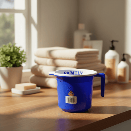 Divya Plastic Mug – 1500 ml – Blue – Lightweight Water Mug for Bathroom, Kitchen & Daily Use - Al Kabayel Discount CentreDivya Plastic Mug – 1500 ml – Blue – Lightweight Water Mug for Bathroom, Kitchen & Daily UseOrganizers & AccessoriesDIVYAAl Kabayel Discount Centre