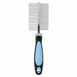 Doka Professional Pet Grooming Comb – 49 - Pin Stainless Steel | Blue & Black Ergonomic Handle | 20cm - Al Kabayel Discount CentreDoka Professional Pet Grooming Comb – 49 - Pin Stainless Steel | Blue & Black Ergonomic Handle | 20cmPet SuppliesDOKAAl Kabayel Discount Centre