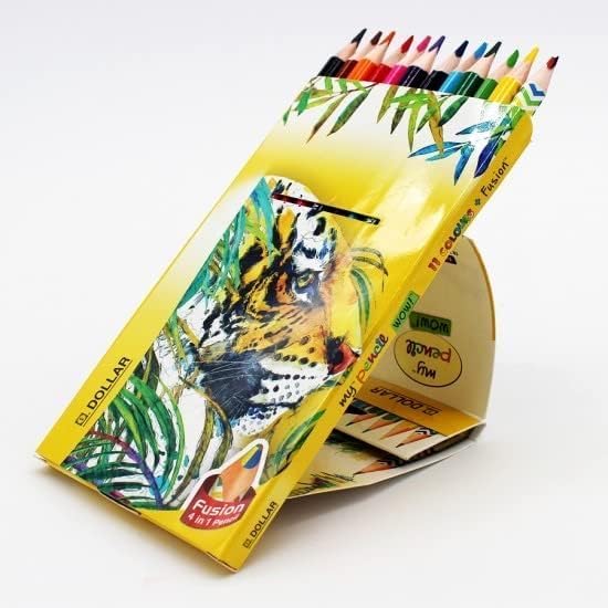 DOLLAR 24 Pencils + 12 Color Pencil BUNDLE - Al Kabayel Discount CentreDOLLAR 24 Pencils + 12 Color Pencil BUNDLEColor PencilsDOLLARAl Kabayel Discount Centre