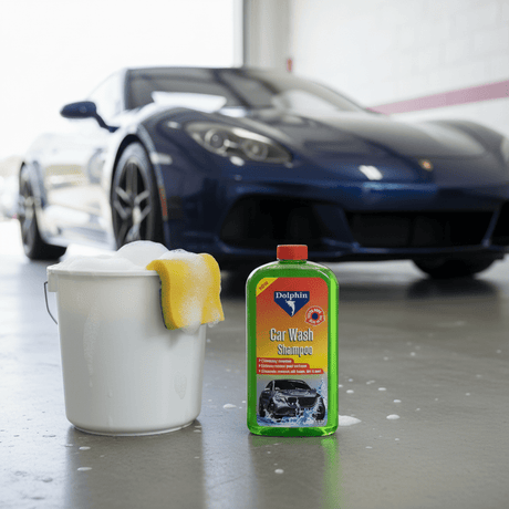 Dolphin Car Wash Shampoo Extra Shine - 1L - Al Kabayel Discount CentreDolphin Car Wash Shampoo Extra Shine - 1LAutomotiveDOLPHINAl Kabayel Discount Centre