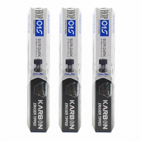 DOMS Karbon Super Dark HB/2 Graphite Pencils with Eraser Tip — Pack of 3 (36 Pencils) - Al Kabayel Discount CentreDOMS Karbon Super Dark HB/2 Graphite Pencils with Eraser Tip — Pack of 3 (36 Pencils)Pens, Pencils & MarkersDOMSAl Kabayel Discount Centre