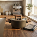 Donnor Cast Aluminium Casserole 20 CM – Walnut Series - Al Kabayel Discount CentreDonnor Cast Aluminium Casserole 20 CM – Walnut SeriesCasserolesDONNORAl Kabayel Discount Centre
