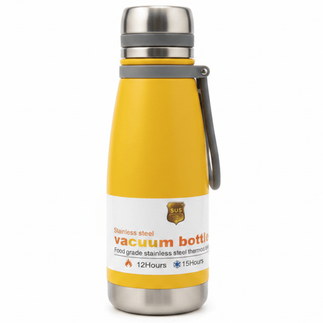 Double Wall Stainless Steel Vacuum Bottle 500ml – Navy Blue / Yellow / Silver / Red / Dark Green - Al Kabayel Discount CentreDouble Wall Stainless Steel Vacuum Bottle 500ml – Navy Blue / Yellow / Silver / Red / Dark GreenWater BottlesAKDCAl Kabayel Discount Centre