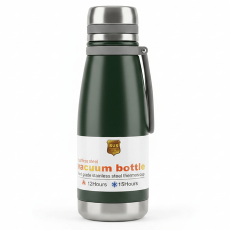 Double Wall Stainless Steel Vacuum Bottle 500ml – Navy Blue / Yellow / Silver / Red / Dark Green - Al Kabayel Discount CentreDouble Wall Stainless Steel Vacuum Bottle 500ml – Navy Blue / Yellow / Silver / Red / Dark GreenWater BottlesAKDCAl Kabayel Discount Centre