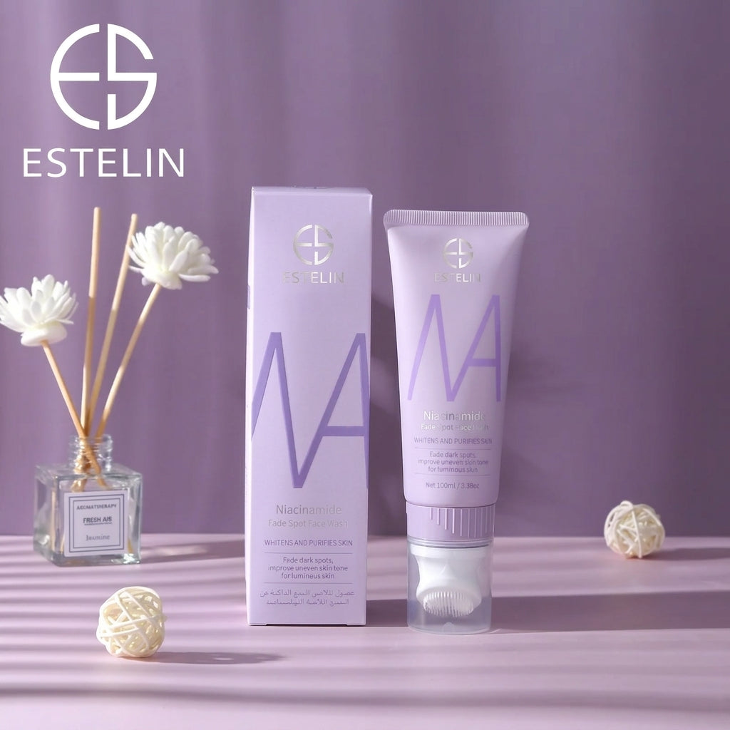 Estelin Niacinamide Fade Spots Face Wash – Whitens & Purifies Skin