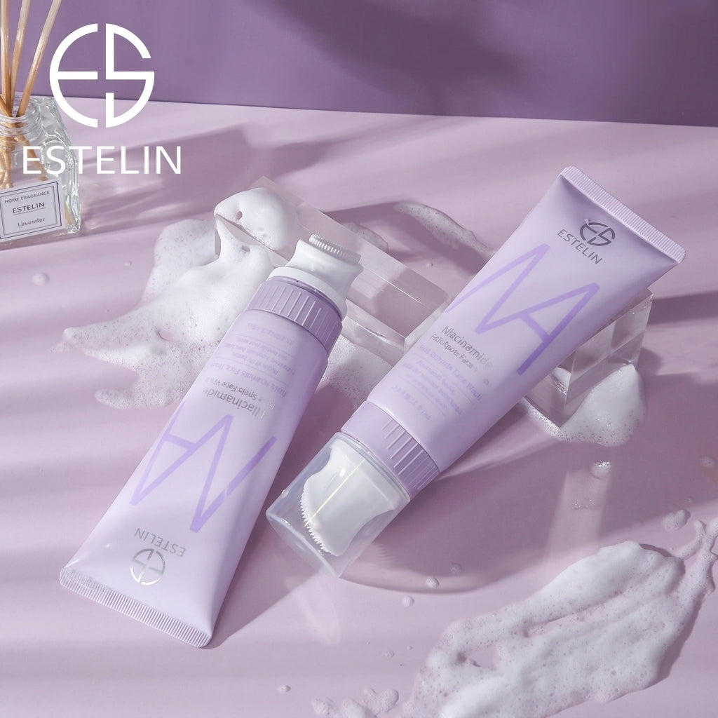 Estelin Niacinamide Fade Spots Face Wash – Whitens & Purifies Skin
