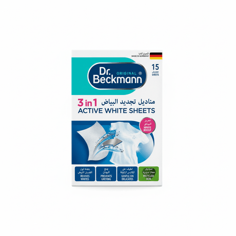 Dr. Beckmann 3 - in - 1 Active Whitening 15 Sheets - Al Kabayel Discount CentreDr. Beckmann 3 - in - 1 Active Whitening 15 SheetsLaundry CareDR. BECKMANNAl Kabayel Discount Centre