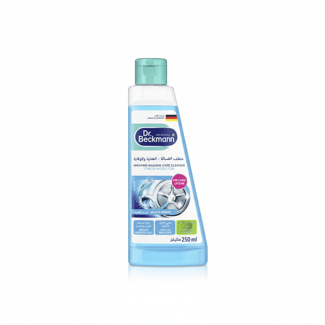 Dr. Beckmann Washing Machine Care Cleaner – Care & Protection - 250ml - Al Kabayel Discount CentreDr. Beckmann Washing Machine Care Cleaner – Care & Protection - 250mlHousehold CleaningDR.BECKMANNAl Kabayel Discount Centre