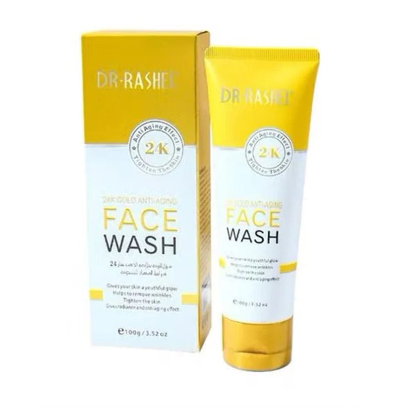 DR. RASHEL 24K Gold Anti - Aging Face Wash 100g - Al Kabayel Discount CentreDR. RASHEL 24K Gold Anti - Aging Face Wash 100gSkin CareDR RASHELAl Kabayel Discount Centre