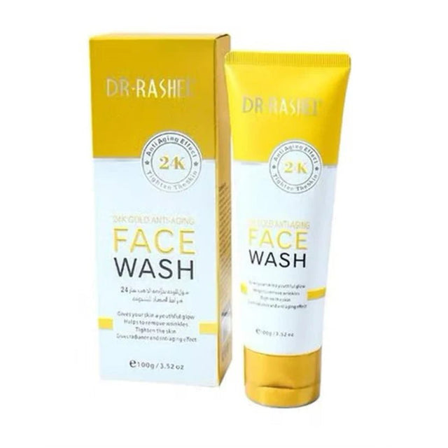 DR. RASHEL 24K Gold Anti - Aging Face Wash 100g - Al Kabayel Discount CentreDR. RASHEL 24K Gold Anti - Aging Face Wash 100gSkin CareDR RASHELAl Kabayel Discount Centre