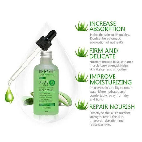 Dr. Rashel Aloe Vera Collagen+Vitamin E Face Serum Perfecting Primer 50ml - Al Kabayel Discount CentreDr. Rashel Aloe Vera Collagen+Vitamin E Face Serum Perfecting Primer 50mlSkin CareDR RASHELAl Kabayel Discount Centre
