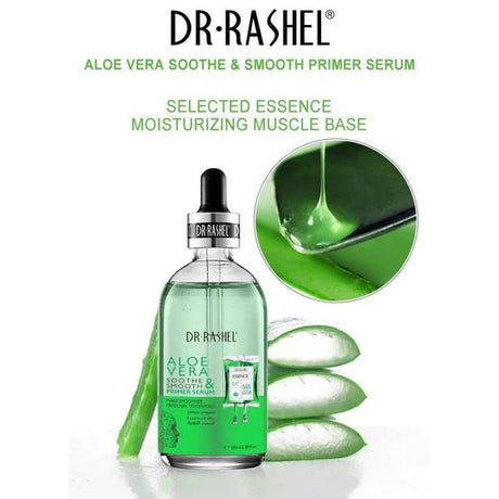 Dr. Rashel Aloe Vera Soothe & Smooth Primer Serum 100ml - Al Kabayel Discount CentreDr. Rashel Aloe Vera Soothe & Smooth Primer Serum 100mlSkin CareDR RASHELAl Kabayel Discount Centre