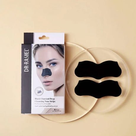 Dr. Rashel Black Charcoal Deep Cleansing Nose Strips 6 Pcs - Al Kabayel Discount CentreDr. Rashel Black Charcoal Deep Cleansing Nose Strips 6 PcsSkin CareDR RASHELAl Kabayel Discount Centre