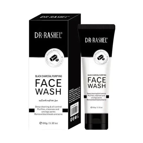 Dr Rashel Black Charcoal Face Wash 100g - Al Kabayel Discount CentreDr Rashel Black Charcoal Face Wash 100gSkin CareDR RASHELAl Kabayel Discount Centre