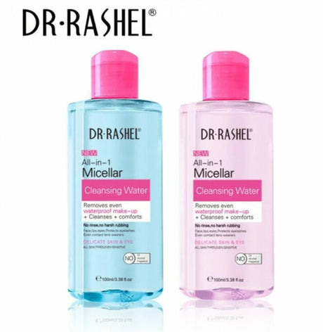 Dr. Rashel Micellar Water Cleanser and Makeup Remover 300 ml Pink - Al Kabayel Discount CentreDr. Rashel Micellar Water Cleanser and Makeup Remover 300 ml PinkSkin CareDR RASHELAl Kabayel Discount Centre