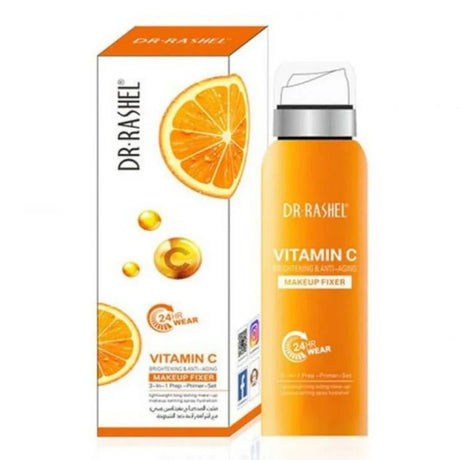 Dr Rashel Orange Vitamin C Brightening & Anti - Aging Makeup Fixer 160ml - Al Kabayel Discount CentreDr Rashel Orange Vitamin C Brightening & Anti - Aging Makeup Fixer 160mlSkin CareDR RASHELAl Kabayel Discount Centre